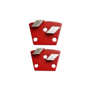 Dual-Bar Diamond Grinding Shoe - Red